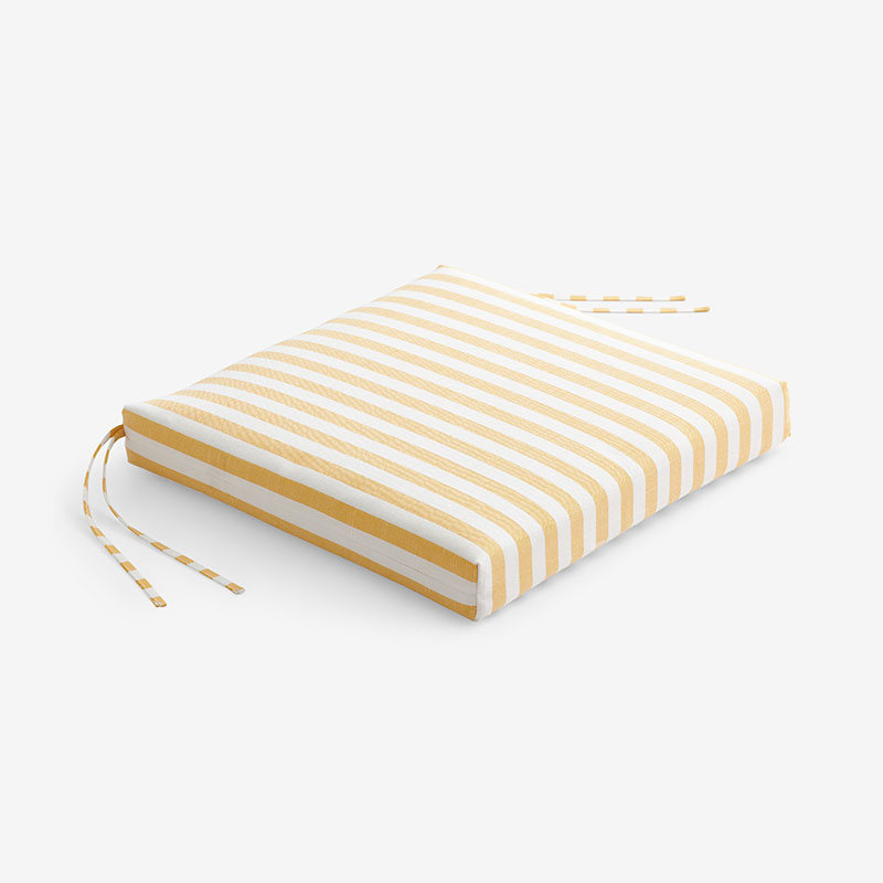 Replacement Knife Edge Chair Cushion - Sail Away Sunflower, 20 in. x 20 in.