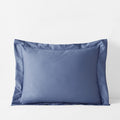 Premium Smooth Supima® Cotton Wrinkle-Free Sateen Sham - Blue Dusk, King
