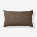 Texture Decorative Lumbar Pillow Cover - Sable, 12 in. x 21 in.