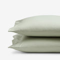 Classic Smooth Wrinkle-Free Sateen Pillowcase Set - Laurel Green, Standard