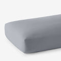 Classic Ultra-Cozy Cotton Velvet Flannel Fitted Bed Sheet - Slate Gray, Twin XL
