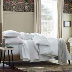 Premium Smooth Supima® Cotton Wrinkle-Free Sateen Flat Bed Sheet - White, Twin/Twin XL
