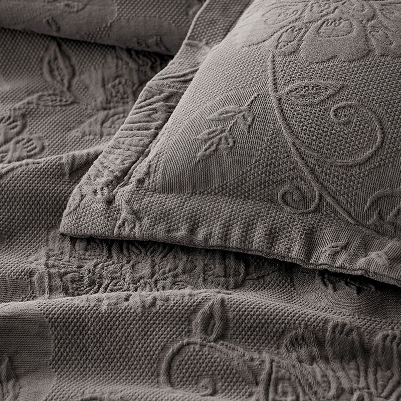 Putnam Cotton Matelassé Pillow Cover - Dune