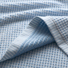 Textured Dot Bath Towel - Blue