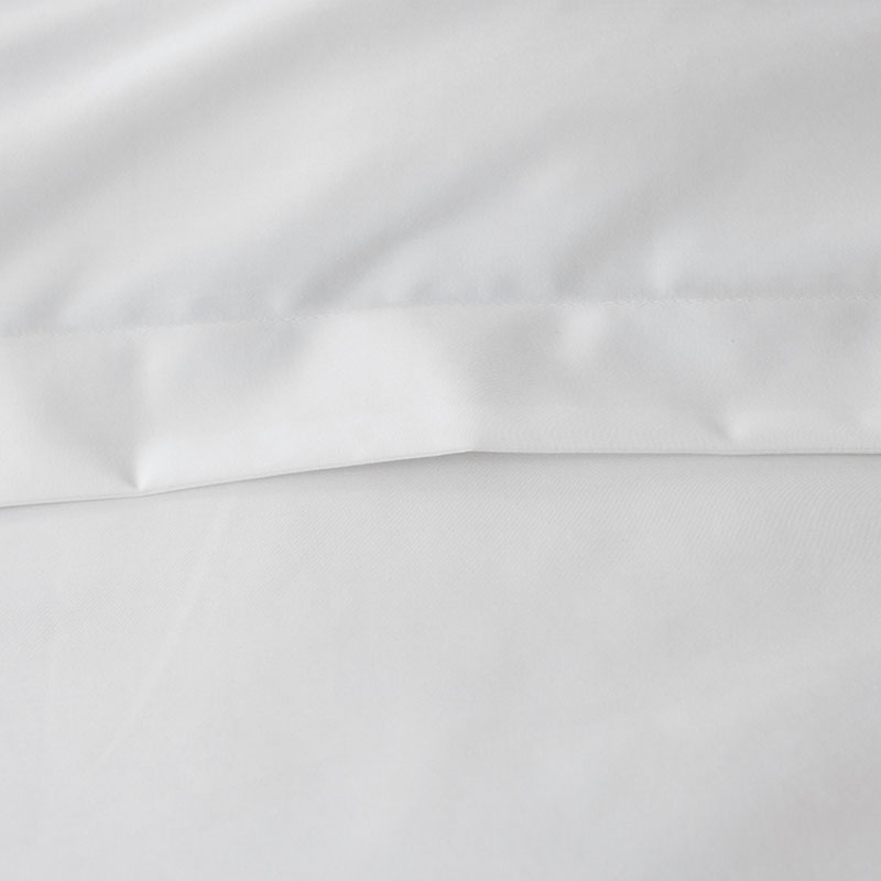 Double Border Premium Smooth Supima® Cotton Wrinkle-Free Sateen Sham - Navy, Standard