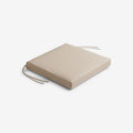 Replacement Knife Edge Chair Cushion - Antique Beige, 18 in. x 18 in.