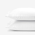 Premium Smooth Supima® Cotton Wrinkle-Free Sateen Pillowcase Set - White, Standard