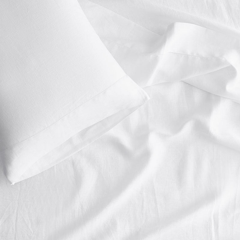 Premium Breathable Relaxed Linen Sham - Gray, Euro