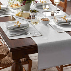 Pom Fringe Placemats, Set of 4 - Metallic Gold