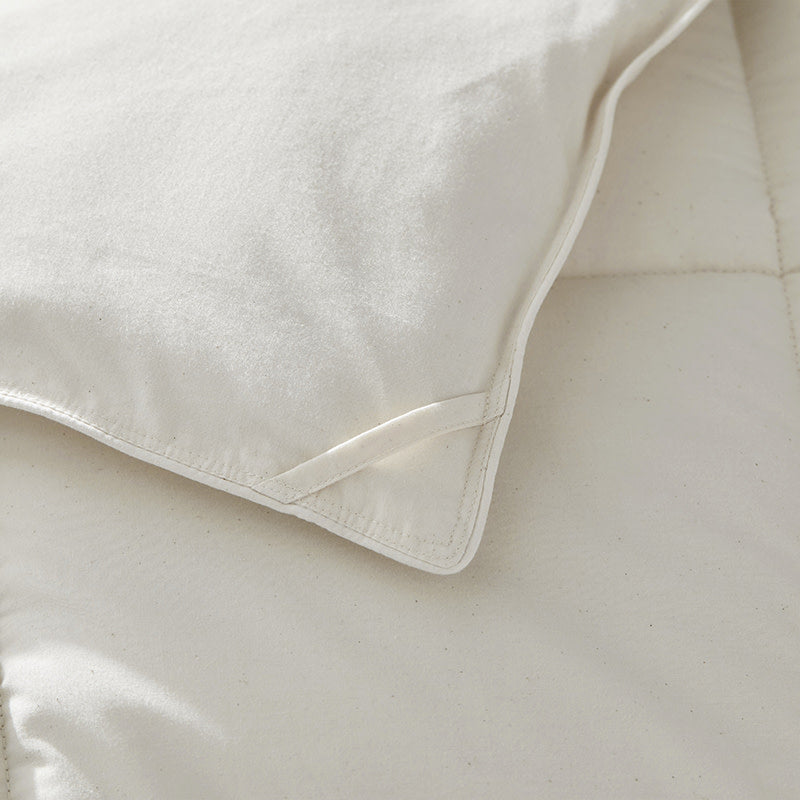 All Seasons Wool Comforter - Natural, Twin