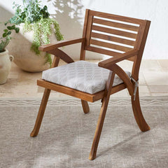 Replacement Knife Edge Chair Cushion - Voyage Dune II, 16 in. x 15 in.