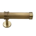 Endcap Finial and 1.5" diameter Rod Set - Antique Gold, 96"