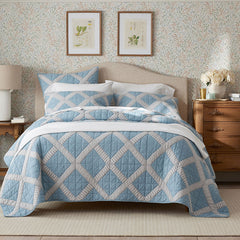 Bahati Quilted Sham - Blue Multi, Standard
