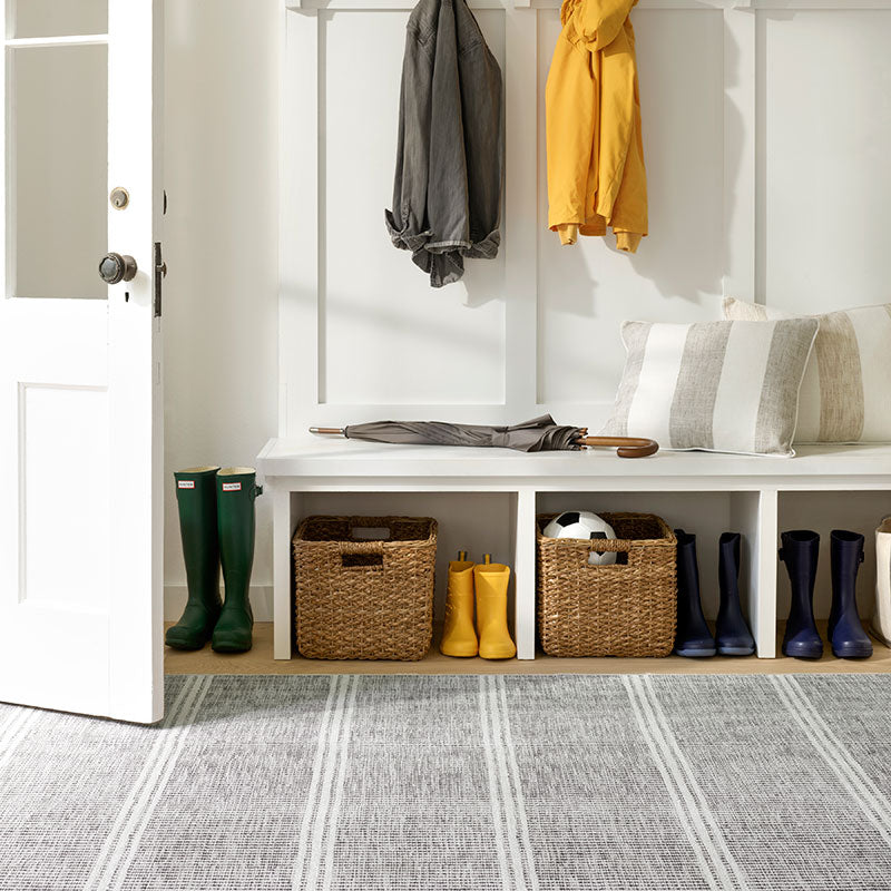 Malta Washable Rug - Gray, 3' x 5'