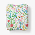 Garden Symphony Classic Cool Cotton Percale Fitted Bed Sheet - Multi, Queen