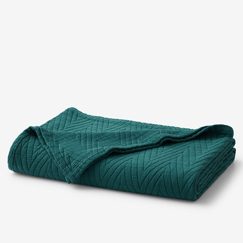 Somerset Blanket - Dark Green, King/Cal. King