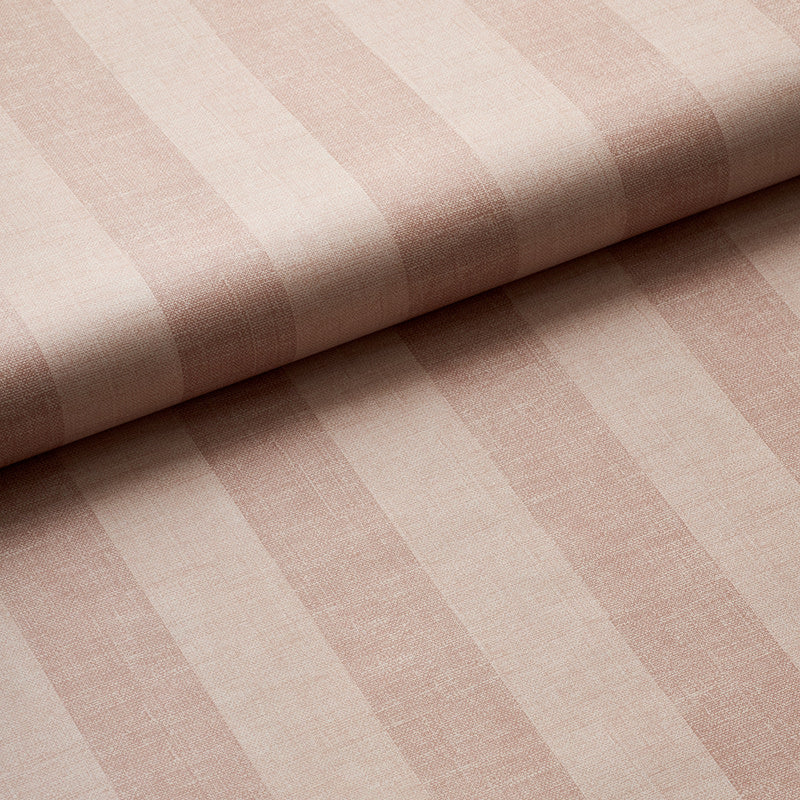 Ava Traditional Wallpaper - Stripe Clay, Roll