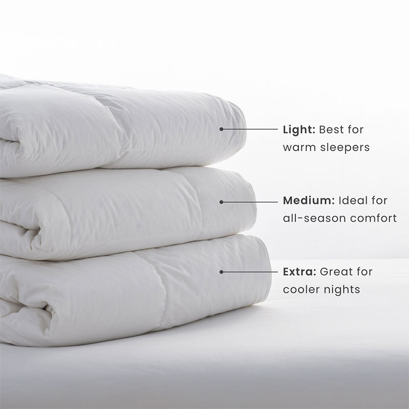 Premium LoftAIRE Ultra™ Alberta Down Alternative Extra Warmth Comforter - White, Twin/Twin XL