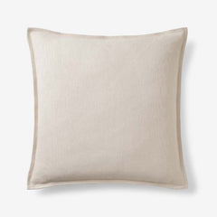 Linen Decorative Square Pillow Cover - Sand, 20 in. x 20 in.