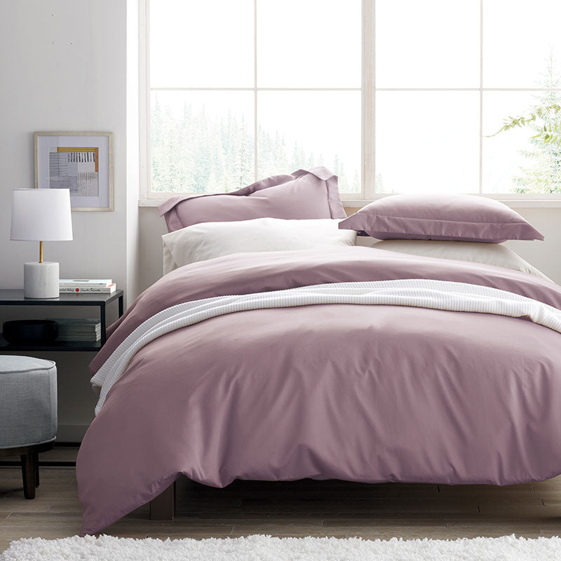 Premium Smooth Supima® Cotton Wrinkle-Free Sateen Sham - Wisteria, Euro
