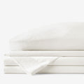 Classic Smooth Wrinkle-Free Sateen Bed Sheet Set - Creme, Twin