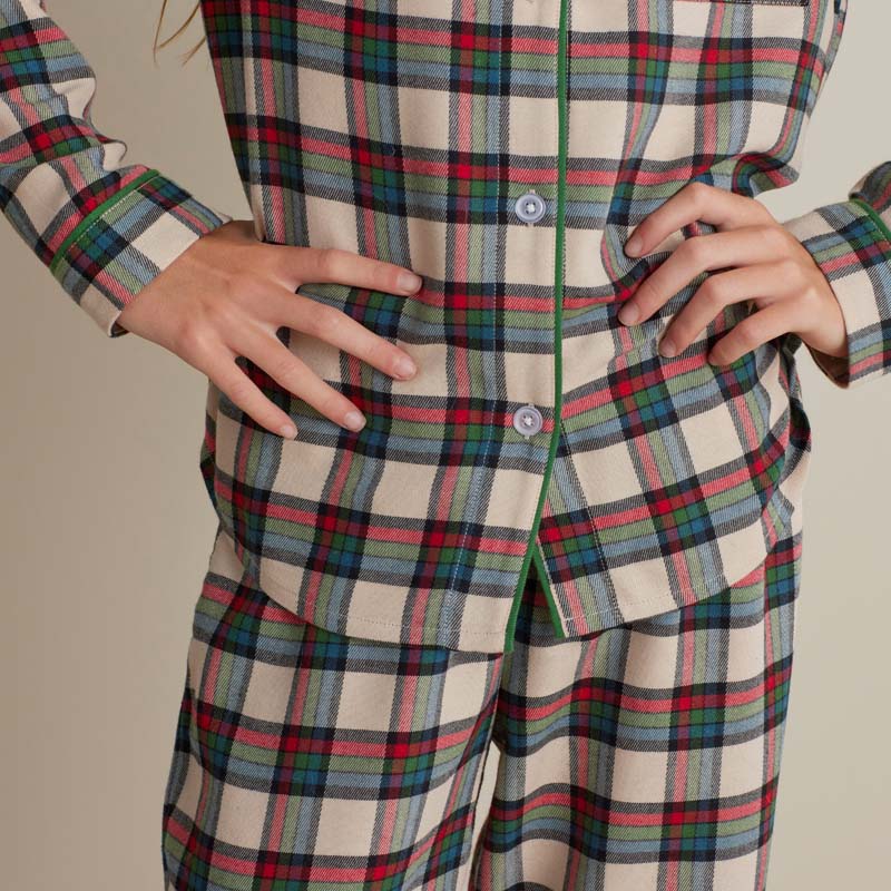 Family Flannel Kid's Button-Down Pajama Set - Idyllwild, 2T