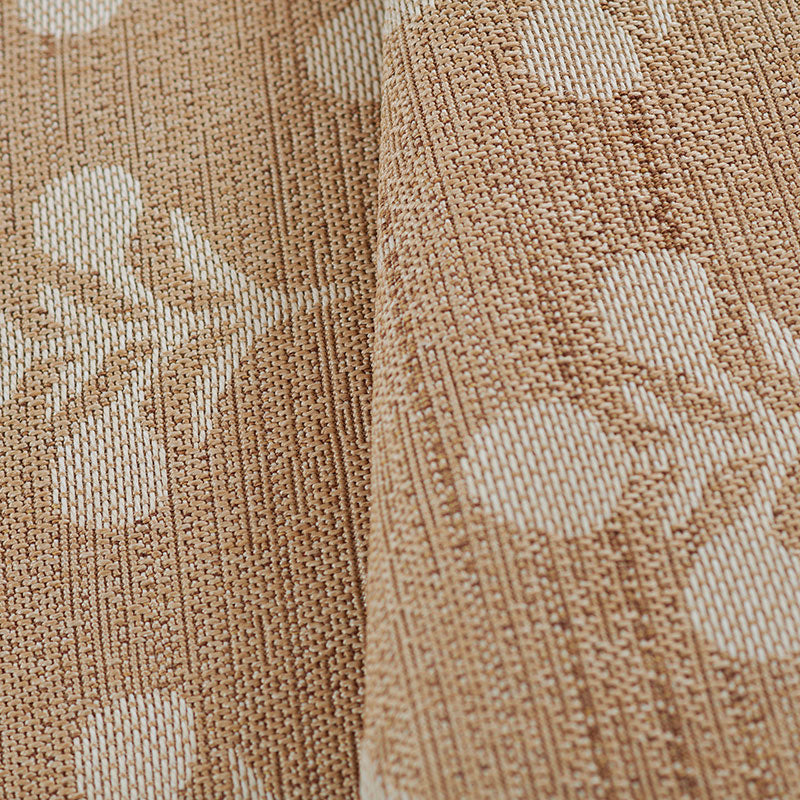 Floral Outdoor Rug -  Beige, 2' x 3'