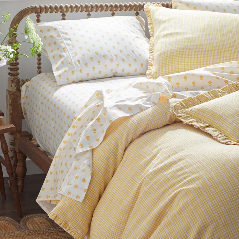 Classic Plaids Yarn-Dyed Cotton Duvet Cover - Soho Plaid, King/Cal. King