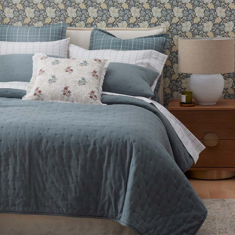 Petite Tufted Quilt - Mineral, Twin/Twin XL