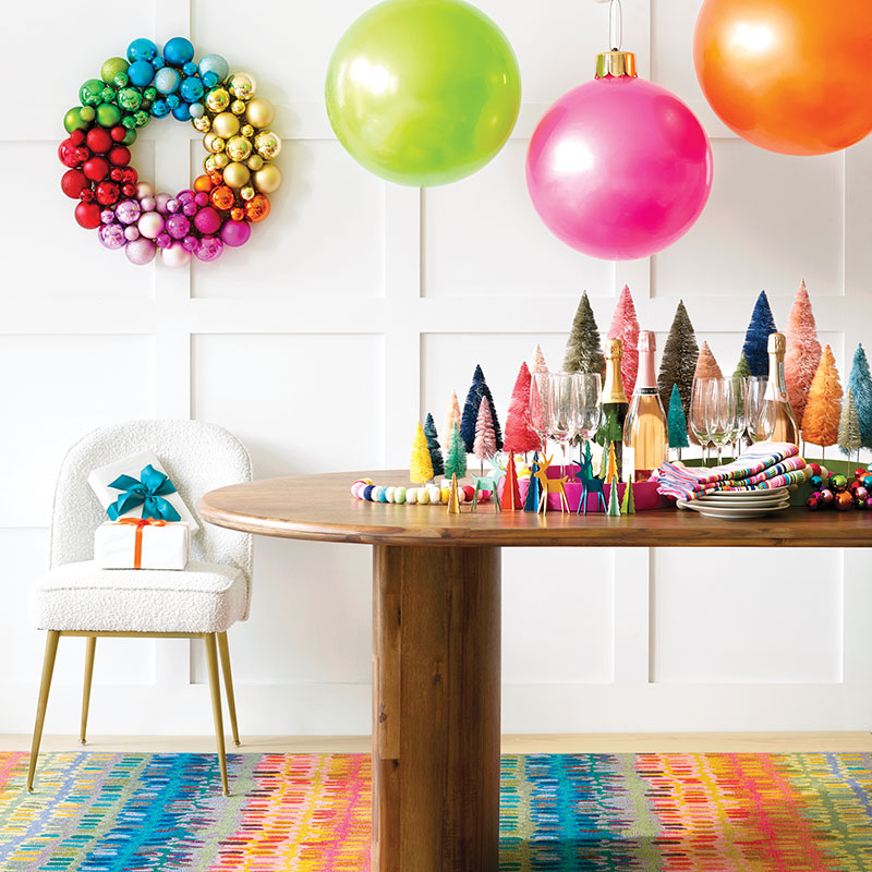 Paint Chip Washable Rug - Multi, 3' x 5'