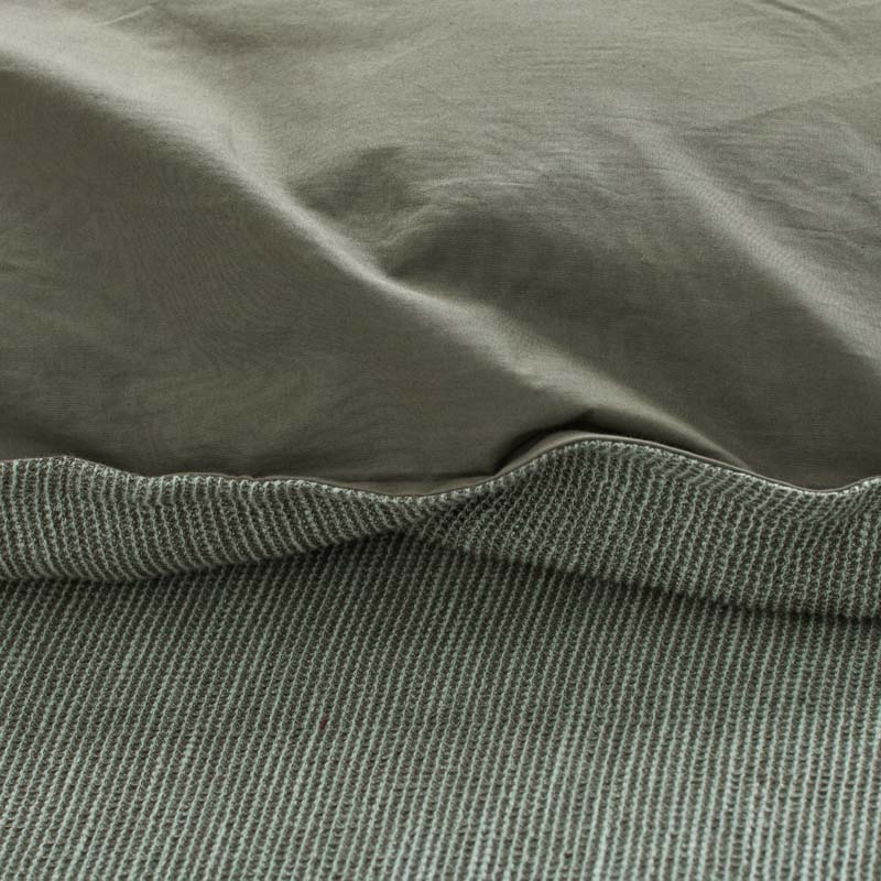Mini Waffle Sham - Olive, King