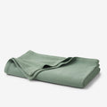 Cotton Weave Blanket - Thyme, Full/Queen