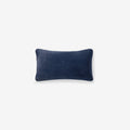 Decorative Lumbar Pillow Cover - Navy, 12 in. x 21 in.