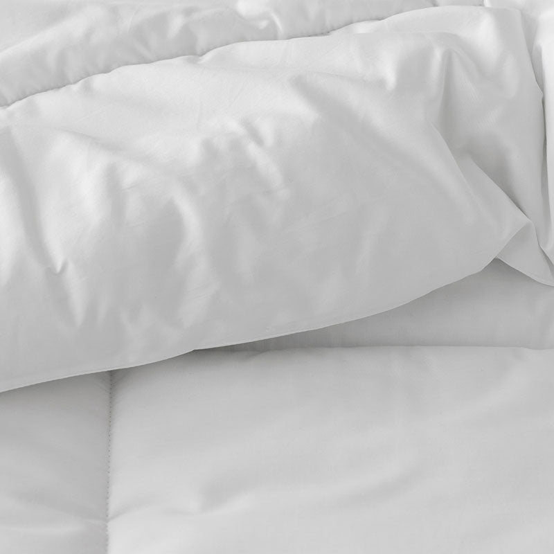 Classic Cool Cotton Percale Comforter - White, Twin/Twin XL