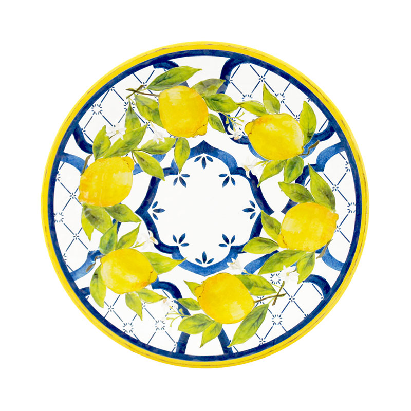 Palermo Melamine Dinner Plates, Set of 4