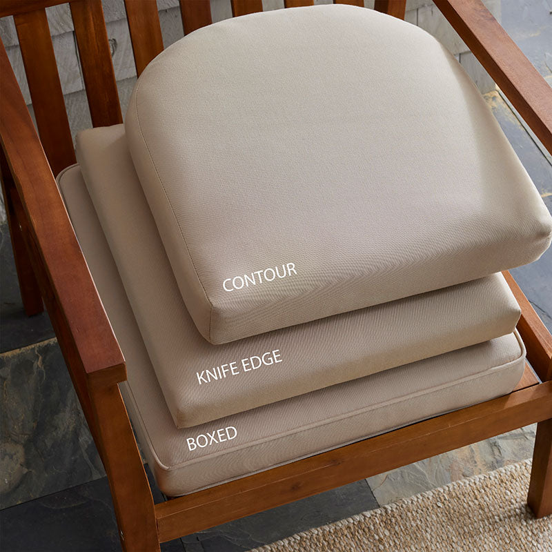 Contour Chair Cushion - Cabana Midnight, 20 in. x 20 in.