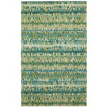 Paint Chip Hand Hooked Wool Rug - Moss, 2' x 3'