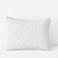 Pintuck Quilted Sham - White, King