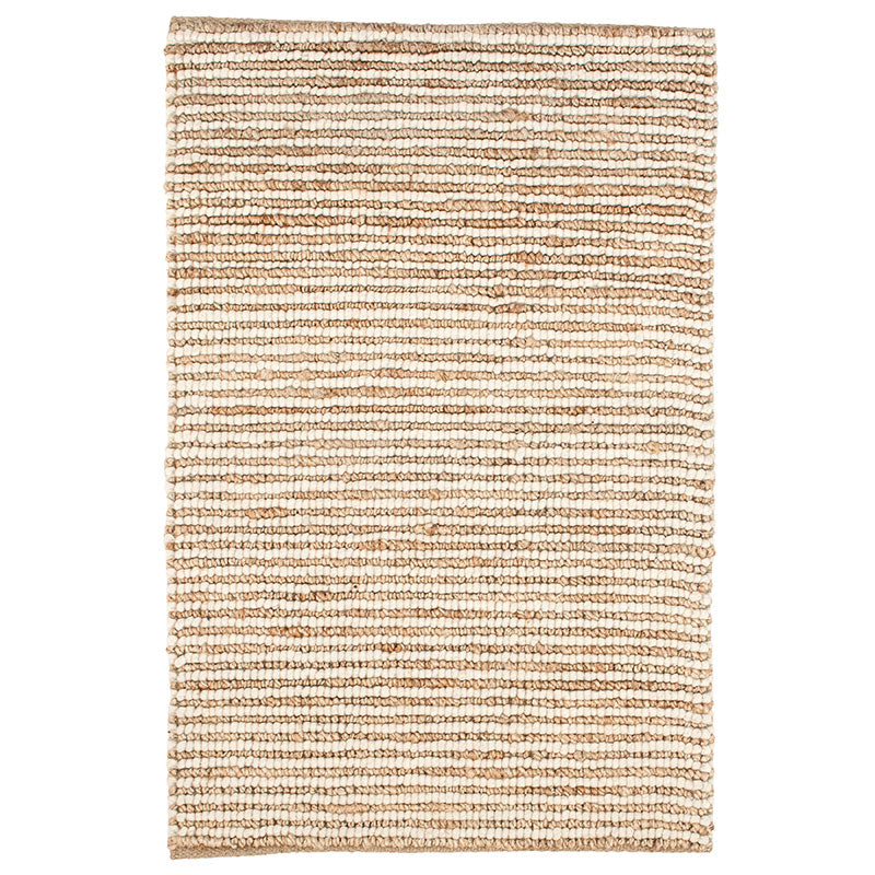 Twiggy Natural Handwoven Jute/Wool Rug - Natural, 2' 6" x 8' Runner