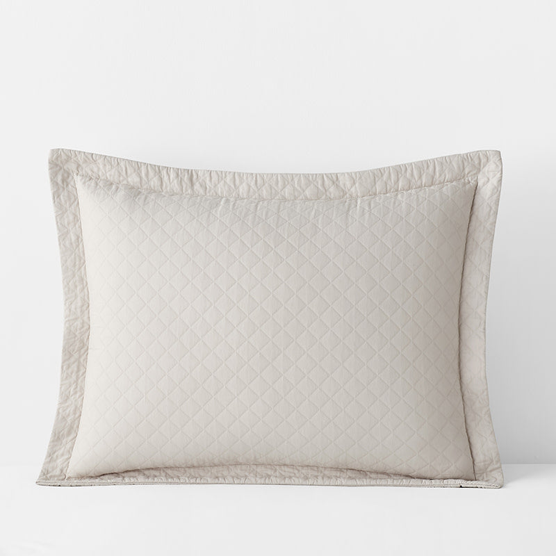 Norfolk Premium Smooth Egyptian Cotton Sateen Sham - Taupe, Standard