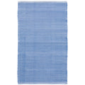 Herringbone Handwoven Reversible Indoor/Outdoor Rug - French Blue, 2' 6" x 8' Runner