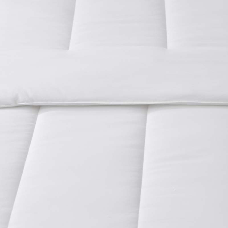 Solid Garment Washed Cotton Percale Comforter - White, Twin/Twin XL