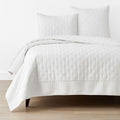 Pintuck Quilt - White, Twin