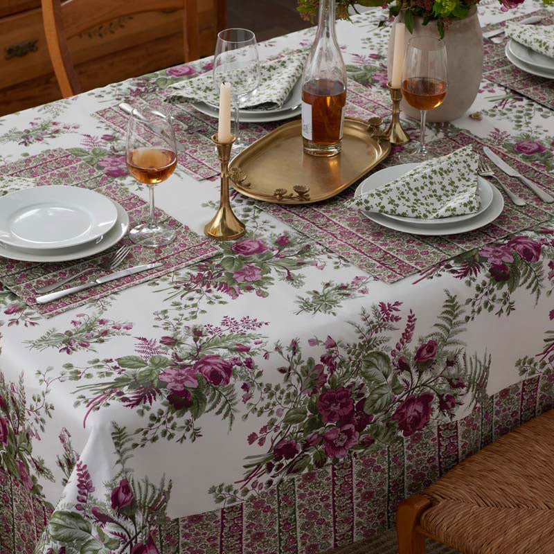 Antara Tablecloth - Red, 70 in. x 120 in.