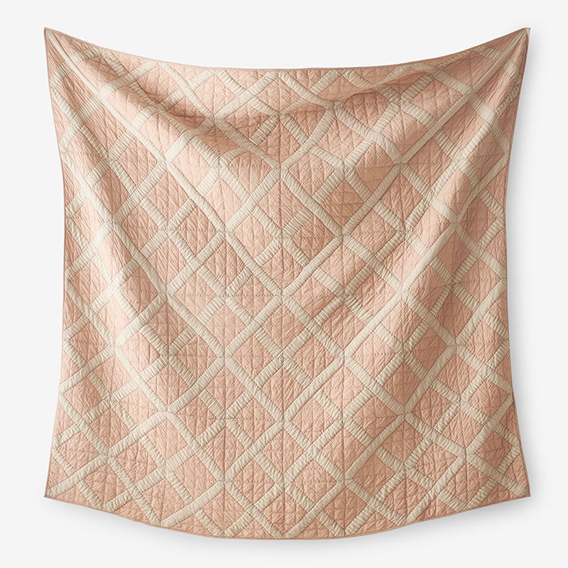 Bahati Quilted Sham - Coral Multi, Euro