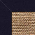 Sunbrella Herringbone Bordered Indoor/Outdoor Rug - Navy, Swatch