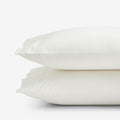 Premium Cool Supima® Cotton Percale Pillowcase Set - Cream, King