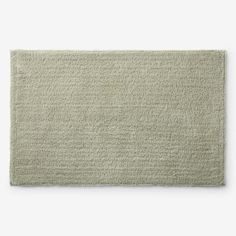 Plush Spa Solid Bath Rug - Willow, 21 in. x 34 in.