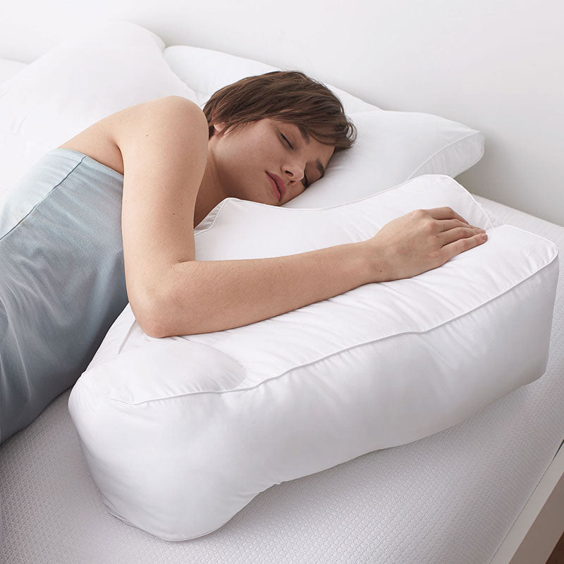 Duo Sleep Neck Posture Pillow - White