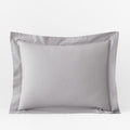 Classic Cool Organic Cotton Percale Solid Sham - Gray, King